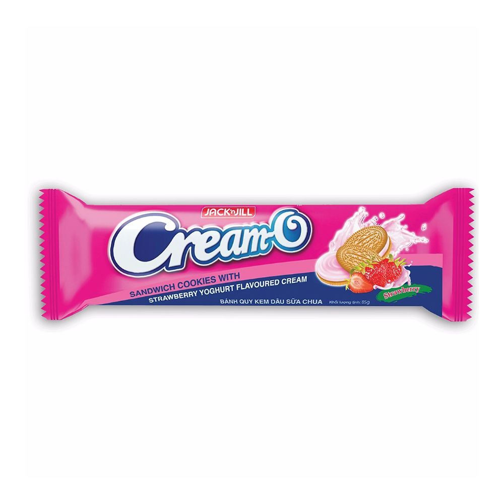 Bánh CreamO kem dâu sữa chua 85g (24gói)