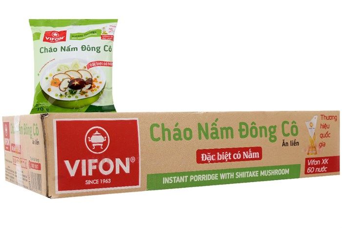 Cháo Nấm Đông Cô Vifon (70g)