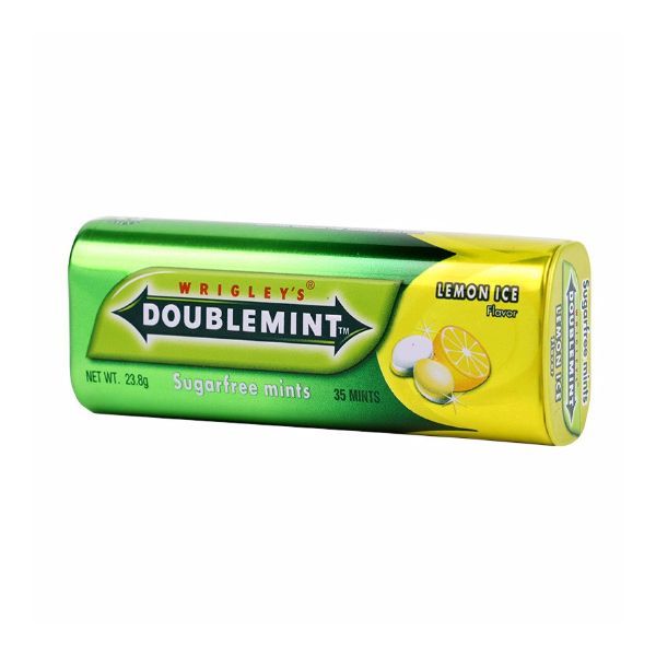Viên Ngậm Không Đường Doublemint - Hương Chanh (23,8g)