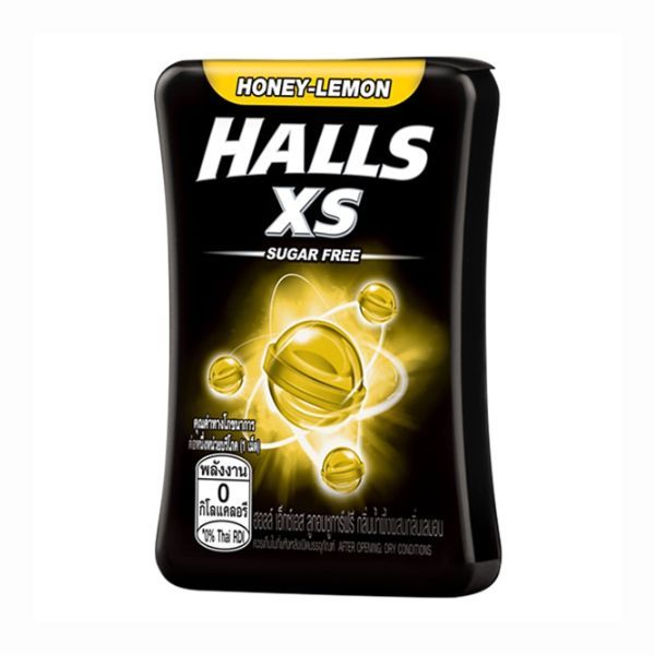 Kẹo ngậm không đường hall XS hương chanh mật ong 15gx12x24
