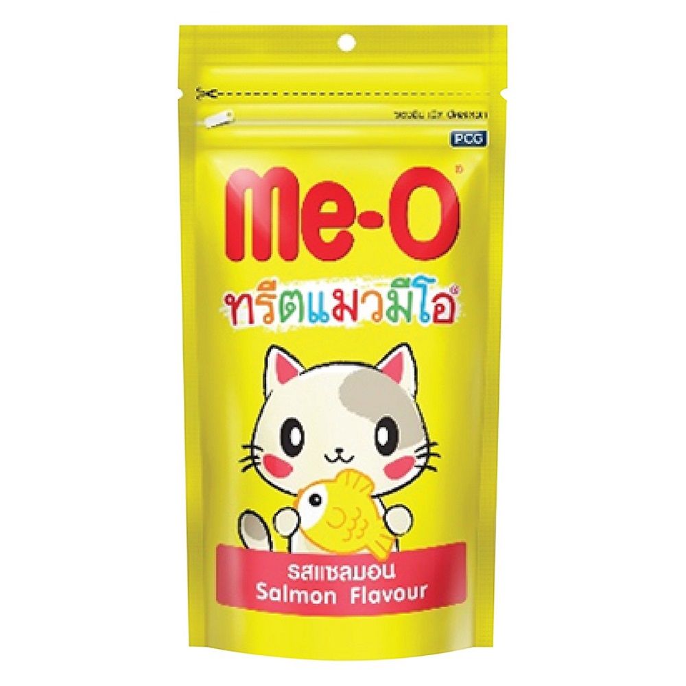 Đồ Ăn Mèo Bánh Xương Me-O Hương Vị Cá Hồi 50g