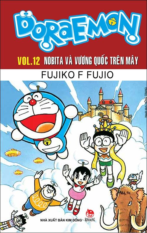 Doraemon - Vol 12 Nobita Và Vương Quốc Trên Mây (Truyện Dài)