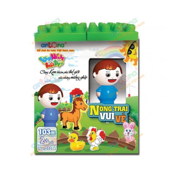 Đồ Chơi Xếp Hình Nông Trại Vui Vẻ