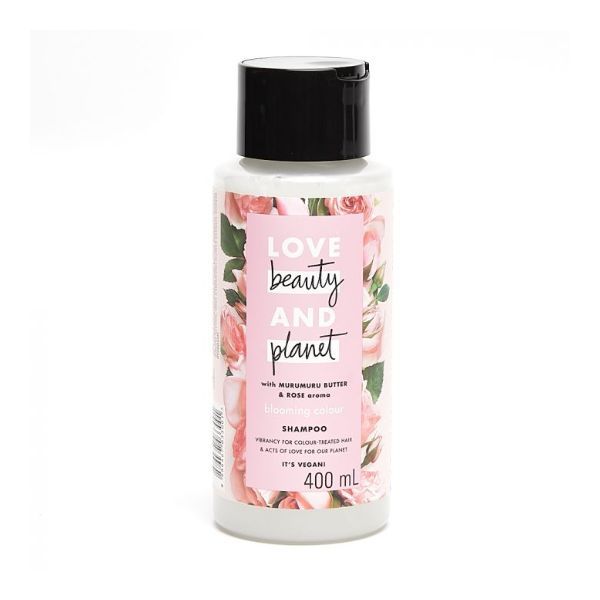 Dầu Gội Cho Tóc Nhuộm Love Beauty And Planet Murumuru Butter & Rose (400ml)