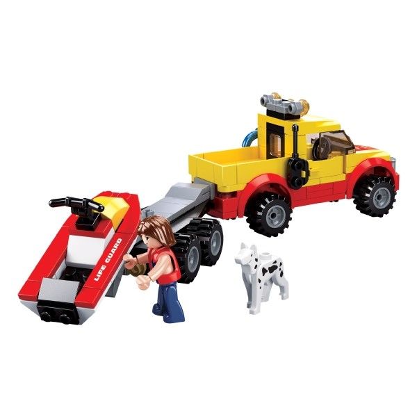 YY686853 Đồ chơi lắp ráp đội cứu hộ bãi biển Tinitoy