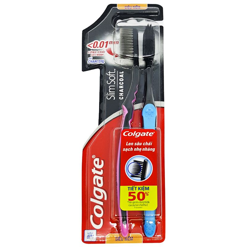  Bàn Chải Đánh Răng Colgate Len Sâu Chải Sạch Nhẹ Nhàng 