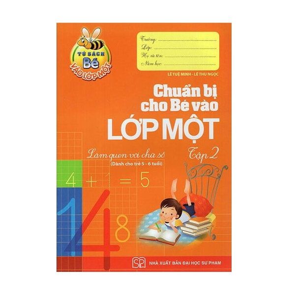 Tủ Sách Bé Vào Lớp 1 - Chuẩn Bị Cho Bé Vào Lớp 1 - Tập 2