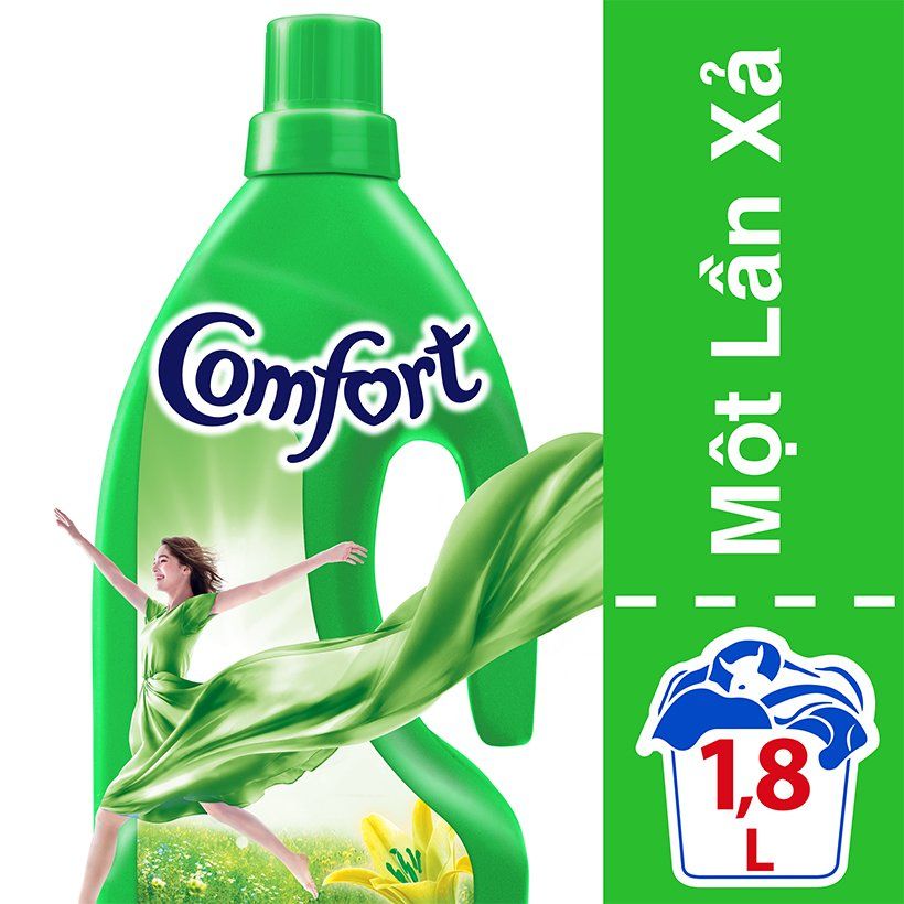 Comfort Một Lần Xả - Hương Gió Xuân (1.8L)