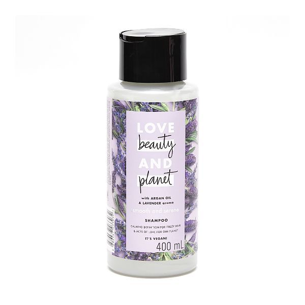 Dầu Gội Giảm Xơ Rối Và Giúp Tóc Vào Nếp Love Beauty And Planet Smooth And Serene (400ml)
