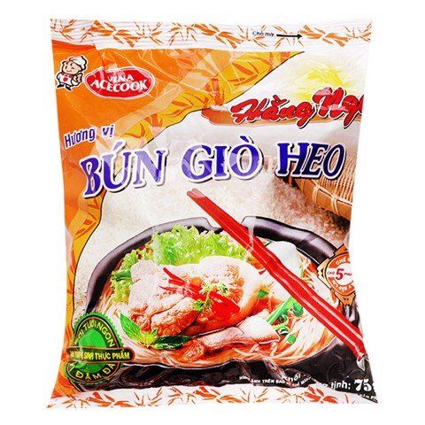 Bún Giò Heo Ăn Liền Hằng Nga - Gói 75g