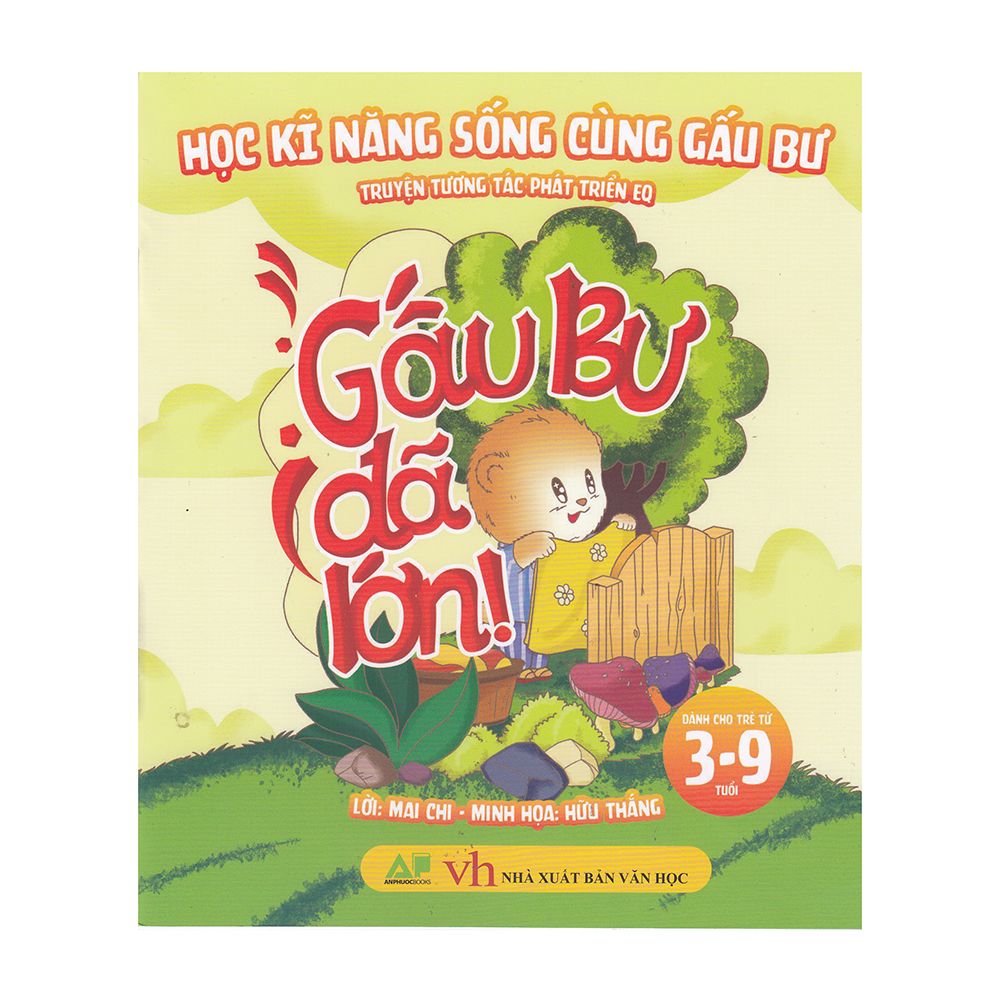 Học Kĩ Năng Sống Cùng Gấu Bự - Gấu Bự Đã Lớn (Dành Cho Trẻ Từ 3-9 Tuổi)