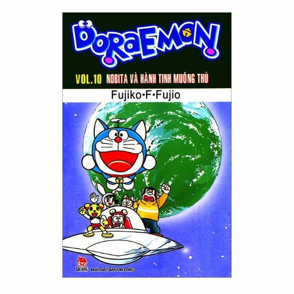 Doraemon - Vol 10 Nobita Và Hành Tinh Muông Thú (Truyện Dài) (Tái Bản 2019)