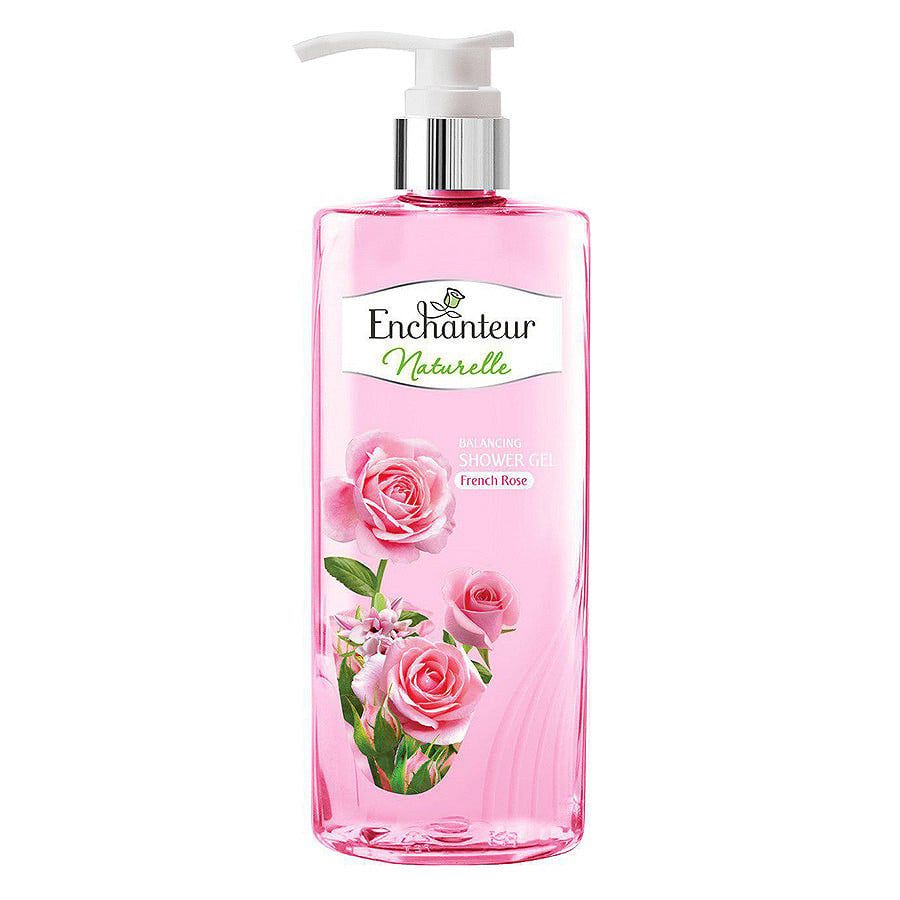 Sữa Tắm Enchanteur Naturelle - Cân Bằng Hương Hoa Hồng (510g)