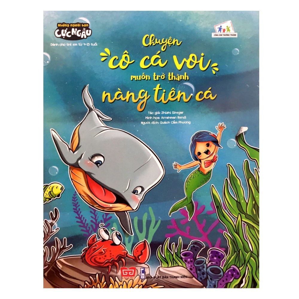 Những Người Bạn Cực Ngầu - Chuyện Cô Cá Voi Muốn Trở Thành Nàng Tiên Cá
