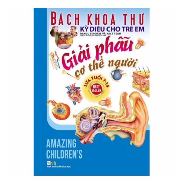 Bách Khoa Thư Kỳ Diệu Cho Trẻ Em - Giải Phẫu Cơ Thể Người (7 - 14 Tuổi)