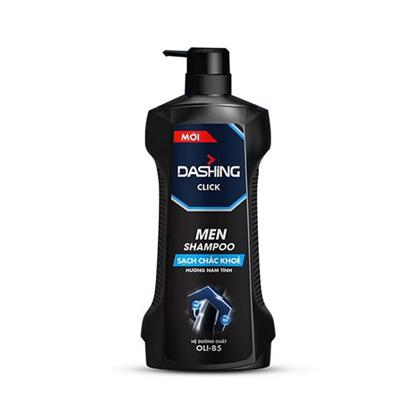 Dầu Gội Cho Tóc Sạch Chắc Khỏe Dành Cho Nam Giới Dashing Click Men Shampoo (650g)