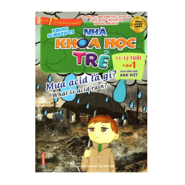 Sách Song Ngữ Nhà Khoa Học Trẻ 11 Đến 12 Tuổi (Tập 1: Mưa Acid Là Gì?)
