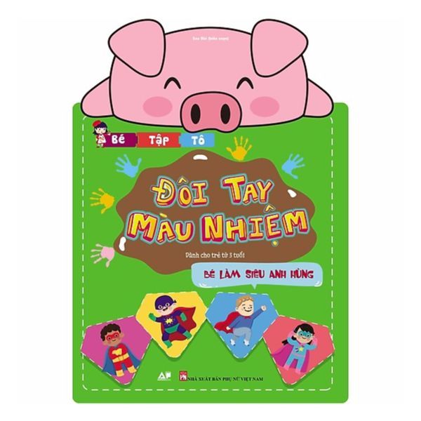 Túi Sách Đôi Tay Nhiệm Màu - Sách Tập Tô Màu Cho Bé Từ 3 Tuổi (6 Cuốn)