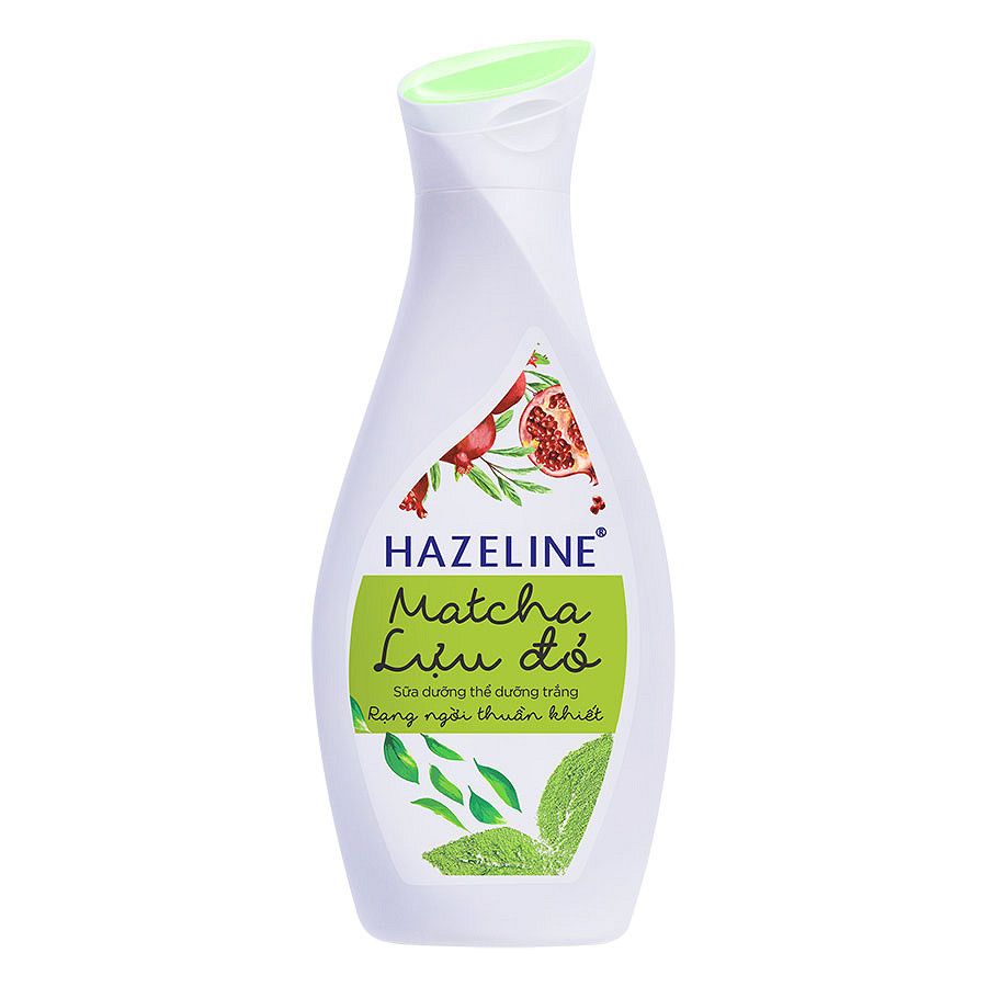 Sữa Dưỡng Thể Hazeline Matcha Lựu Đỏ - Trắng Da Rạng Ngời Thuần Khiết ( 230ml)