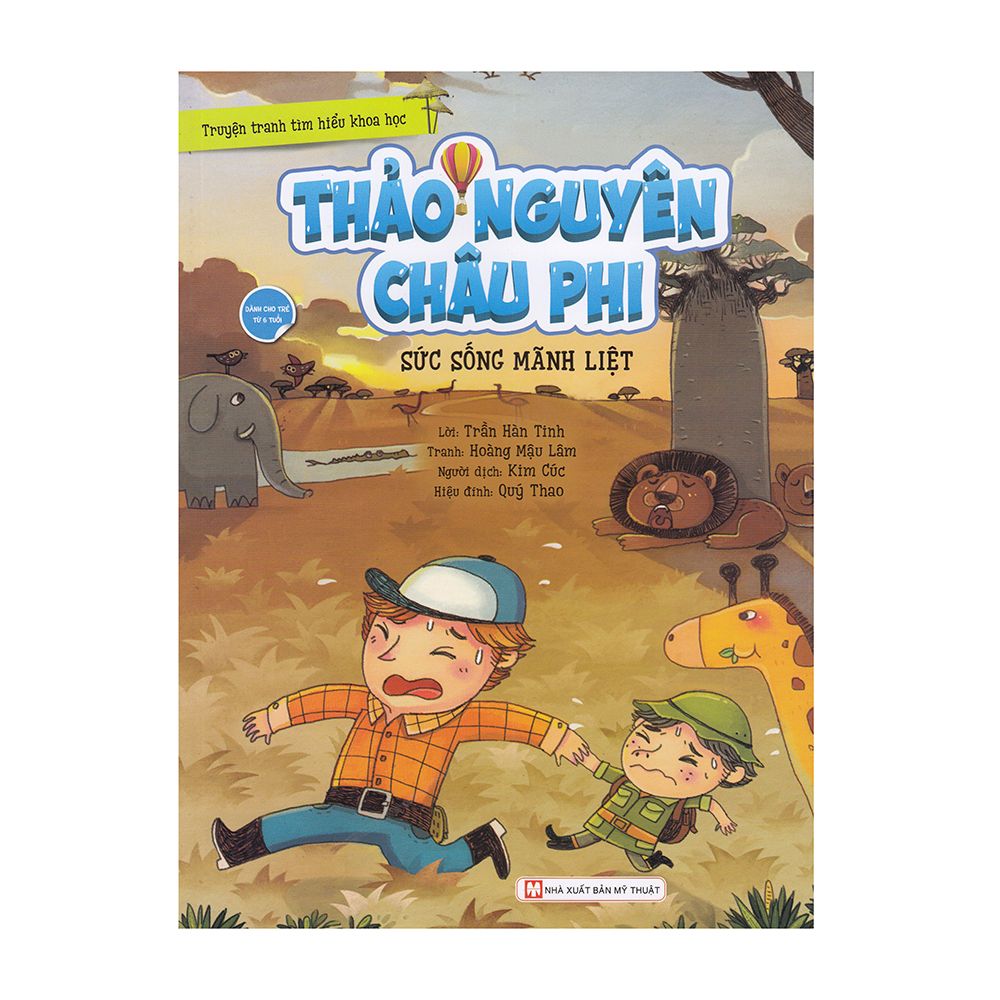 Truyện Tranh Tìm Hiểu Khoa Học - Thảo Nguyên Châu Phi Sức Sống Mãnh Liệt