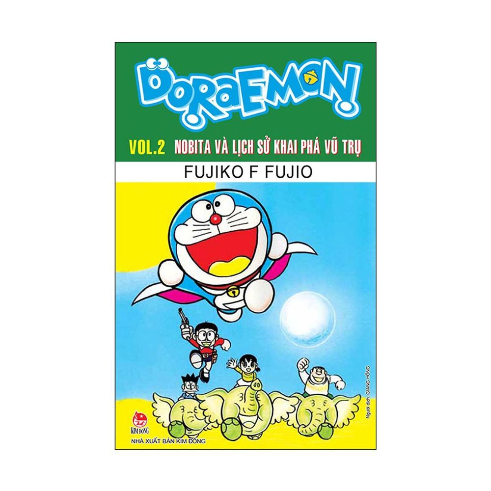 Doraemon - Vol.2 Nobita Và Lịch Sử Khai Phá Vũ Trụ (Truyện Dài) (Tái Bản 2019)