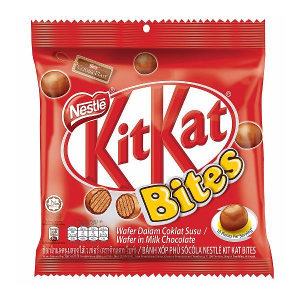  Bánh Xốp Phủ Sôcôla Nestlé Kitkat Bites (40g) 