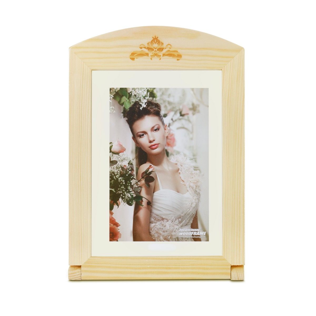 Khung Hình Đế Xoay - 10x15 cm - Nguyên Chương WoodFrame