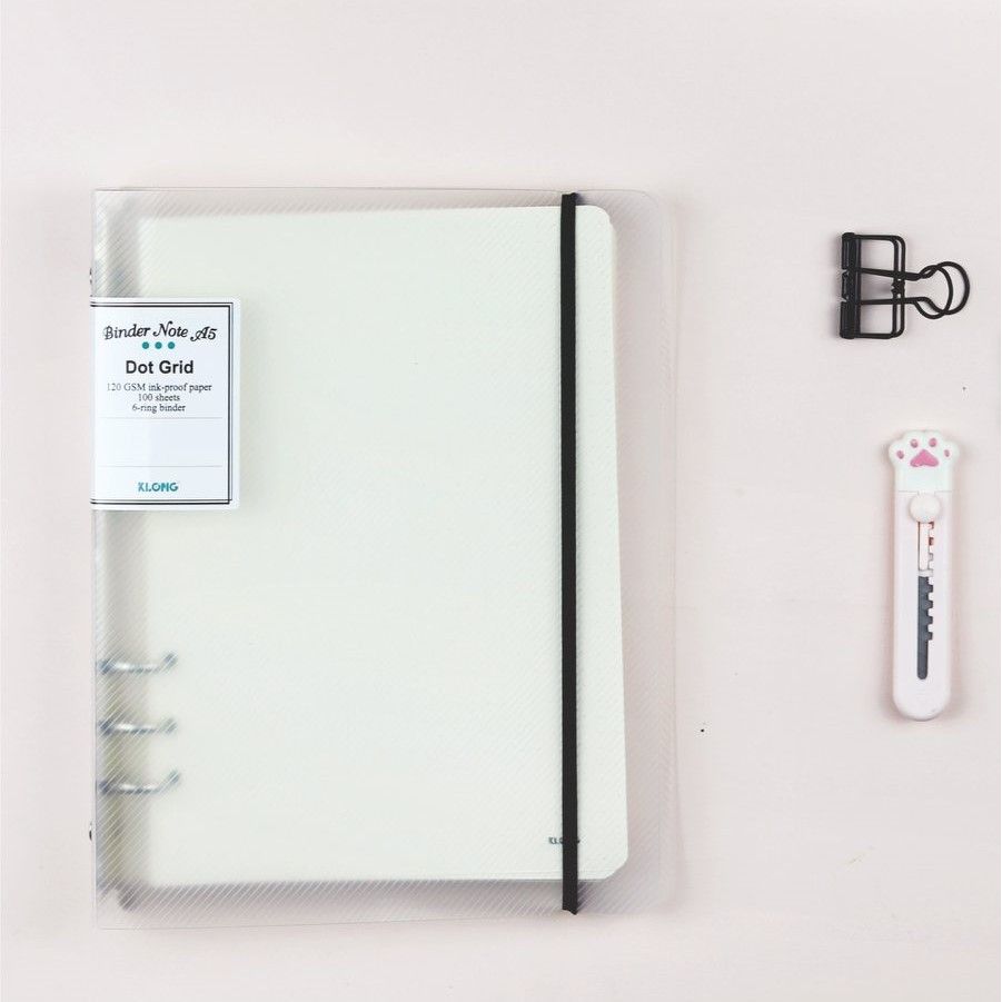Sổ Còng Tiện Lợi A5 Aicolor 100Tr-Chấm Dot