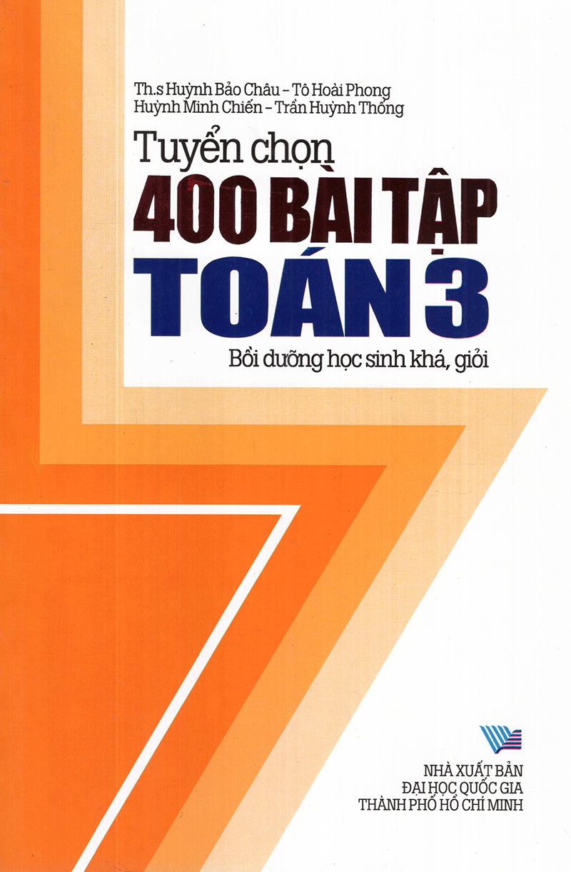 Tuyển Chọn 400 Bài Tập Toán Lớp 3