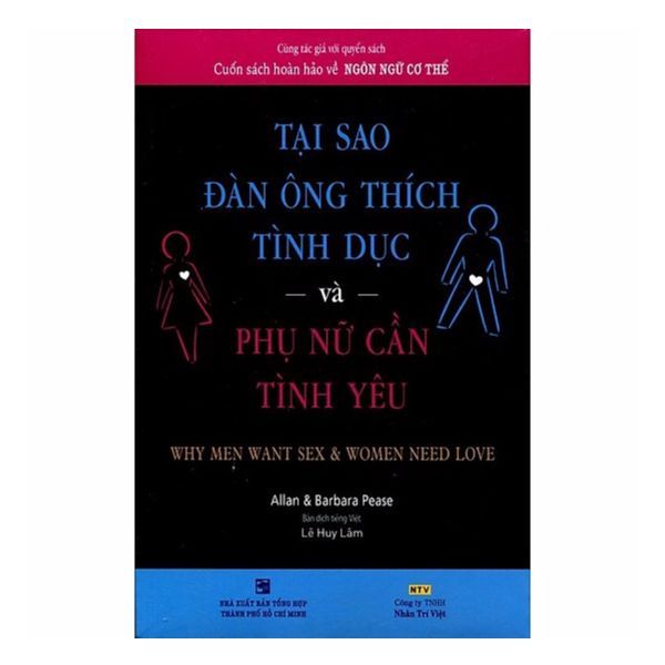 Tại Sao Đàn Ông Thích Tình Dục Và Phụ Nữ Cần Tình Yêu