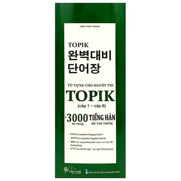Từ Vựng Cho Người Thi Topik (Cấp 1 - Cấp 6)