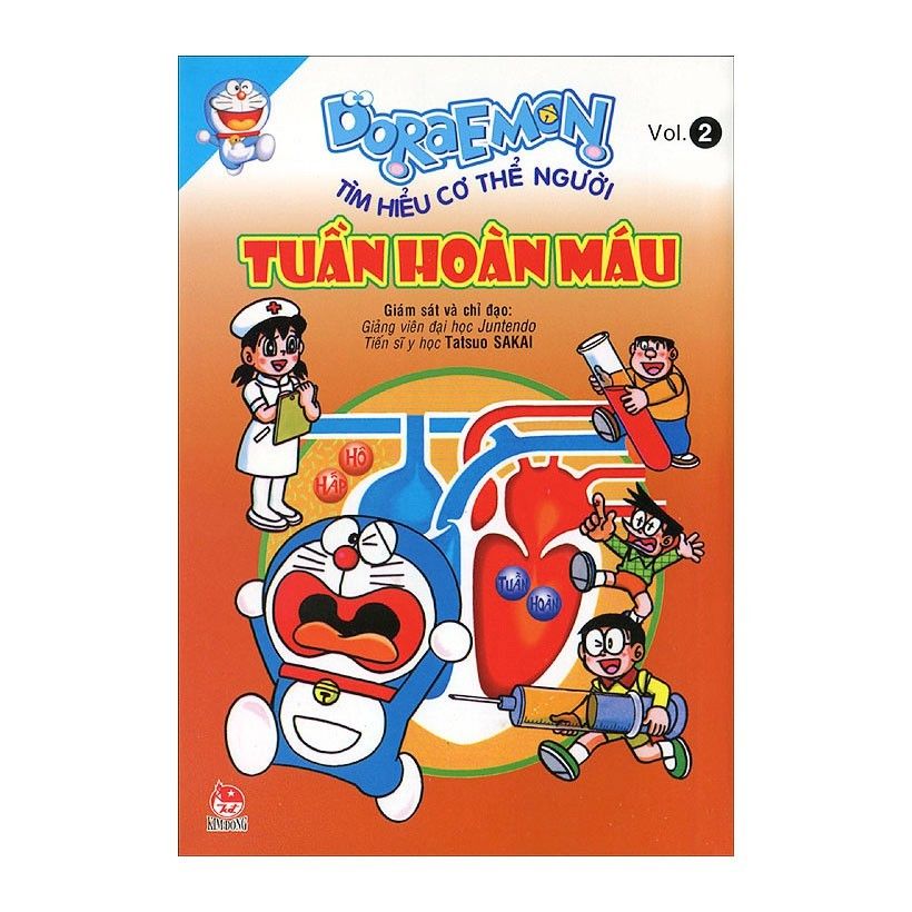 Doraemon Tìm Hiểu Cơ Thể Người - Vol 2 Tuần Hoàn Máu