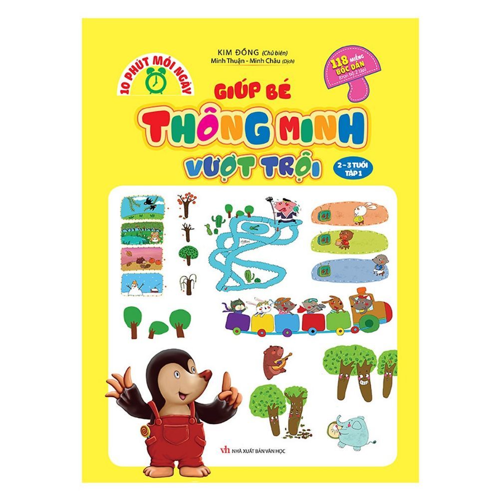 10 Phút Mỗi Ngày Giúp Bé Thông Minh Vượt Trội (2-3 Tuổi - Tập 1)