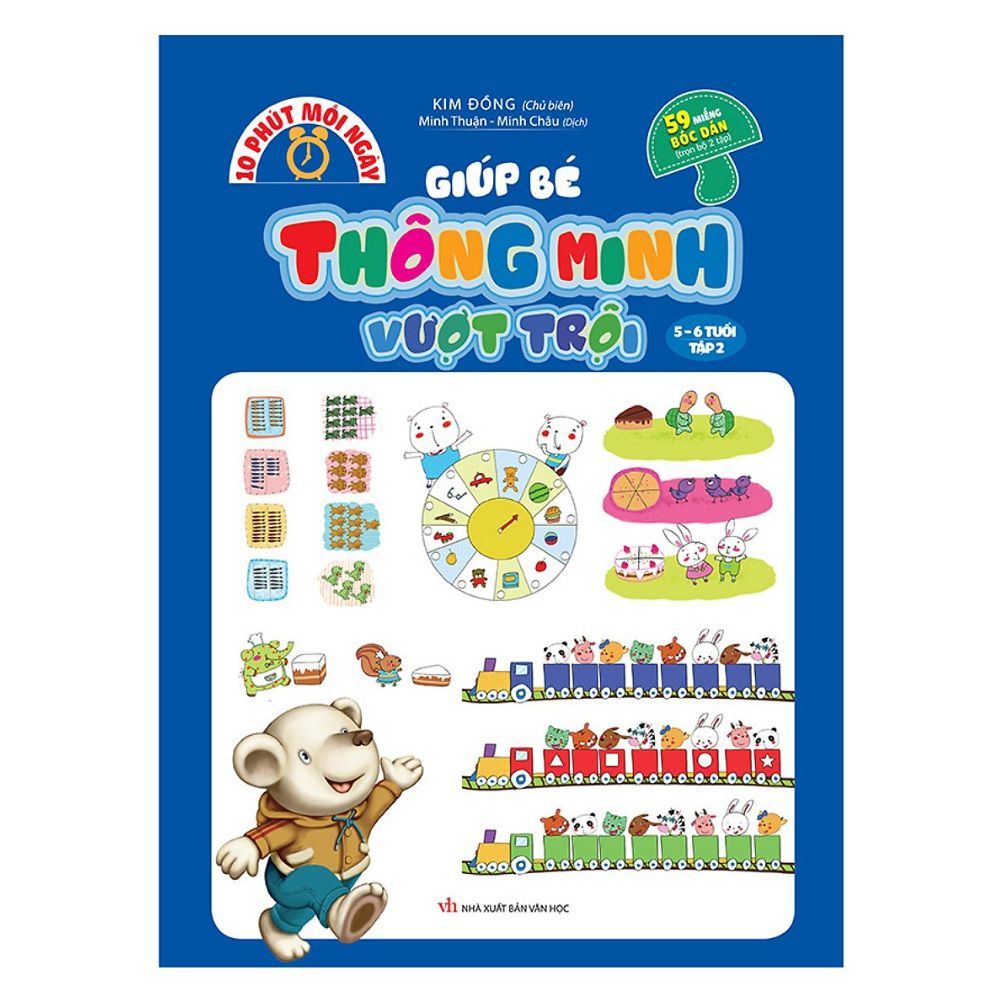10 Phút Mỗi Ngày Giúp Bé Thông Minh Vượt Trội (5-6 Tuổi - Tập 2)