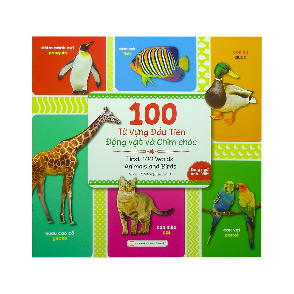 100 Từ Vựng Đầu Tiên - Động Vật Và Chim Chóc