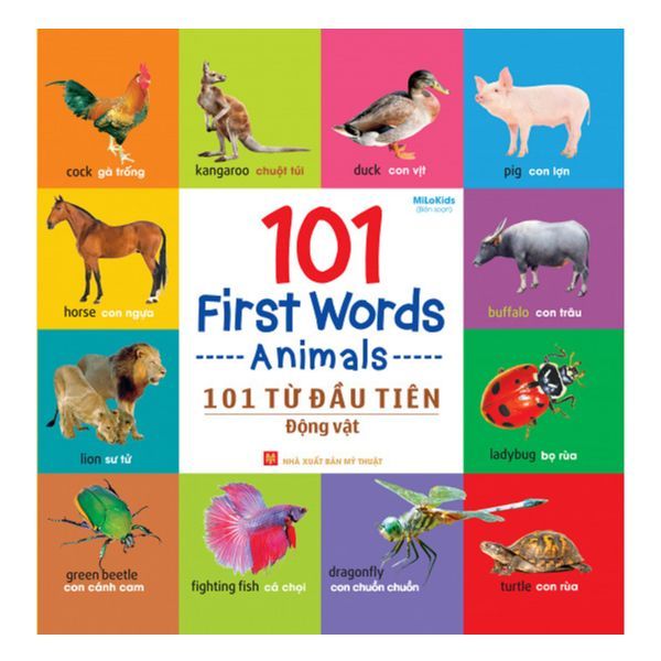 101 First Words - Animals (101 Từ Đầu Tiên - Động Vật)