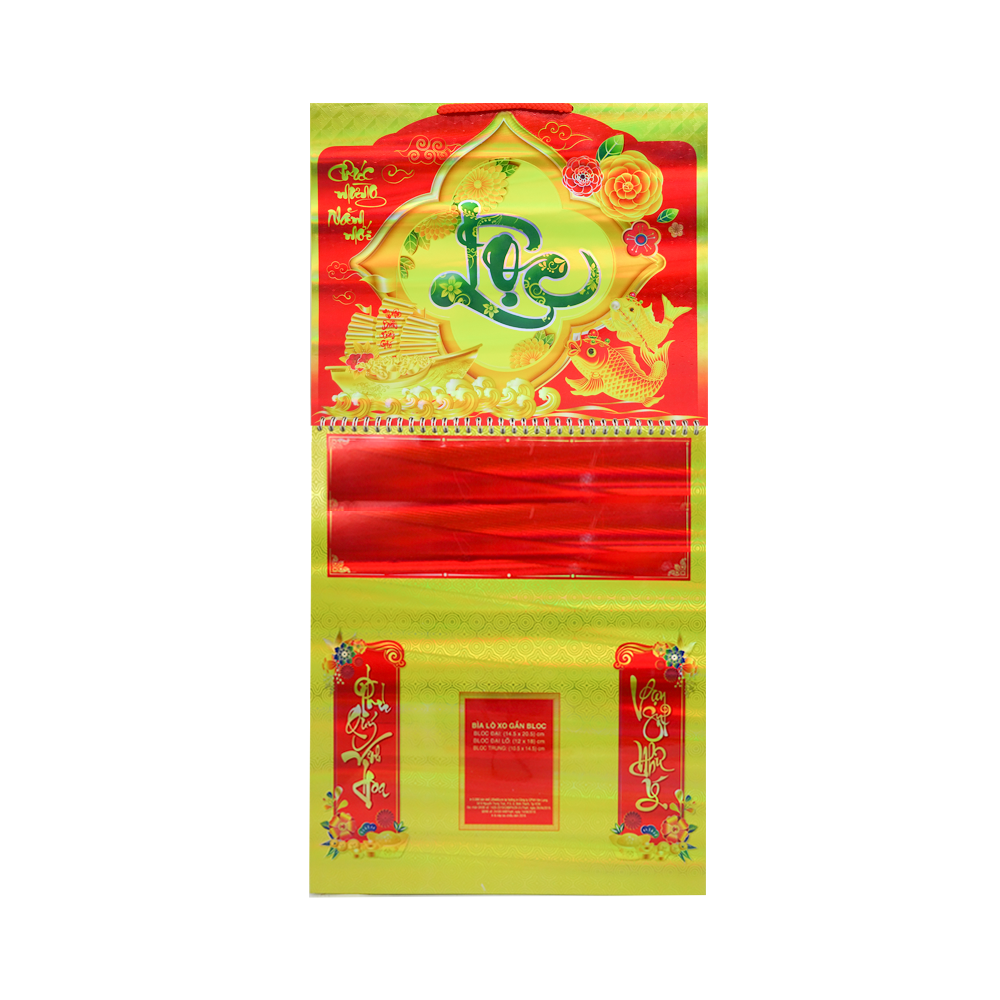 Lịch Lò Xo Giữa Gắn Bloc - Tân Sửu 2021