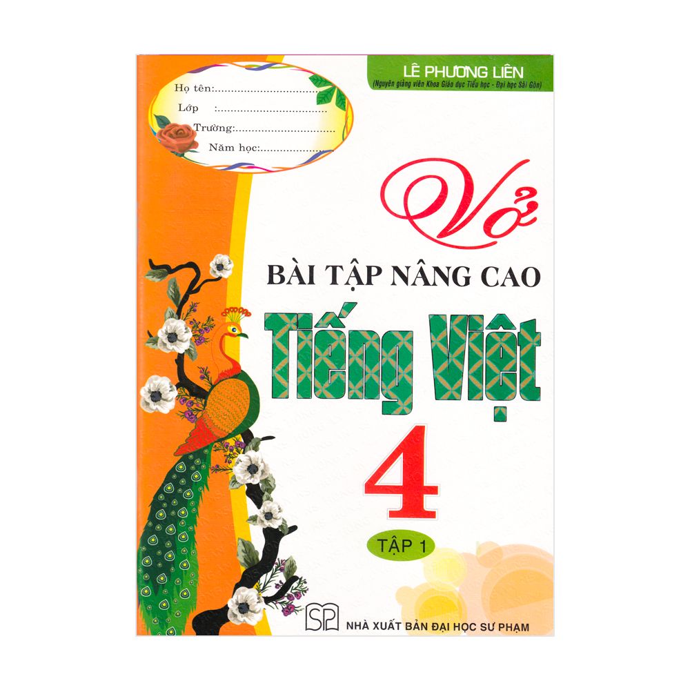 Vở Bài Tập Nâng Cao Tiếng Việt 4 - Tập 1 (Tái Bản 2020)