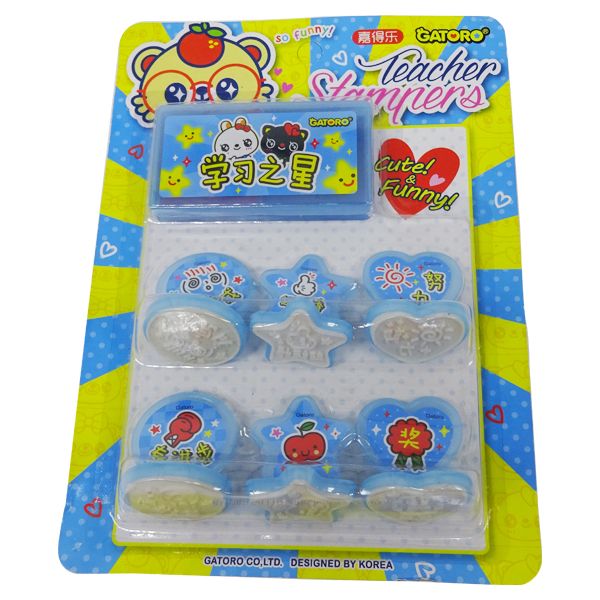 Bộ 6 Con Dấu In Hình Cho Bé - No.2074
