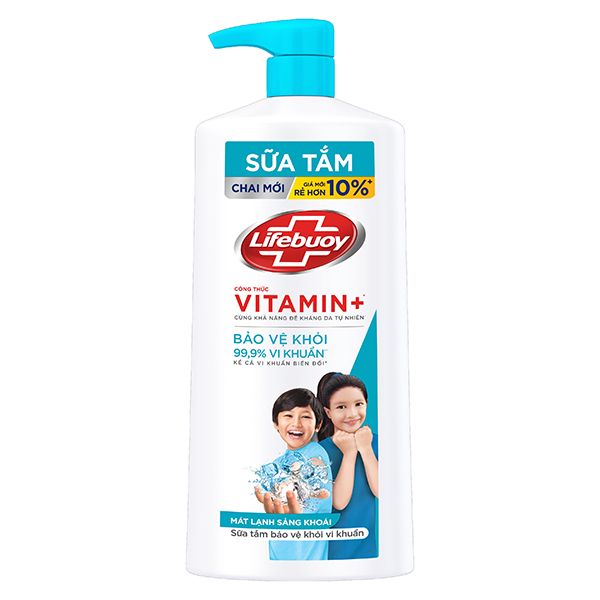 LIFEBUOY Sữa tắm Mát lạnh sảng khoái 800G