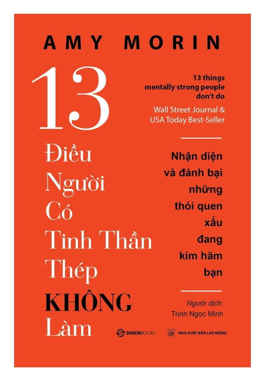 13 Điều Người Có Tinh Thần Thép Không Làm
