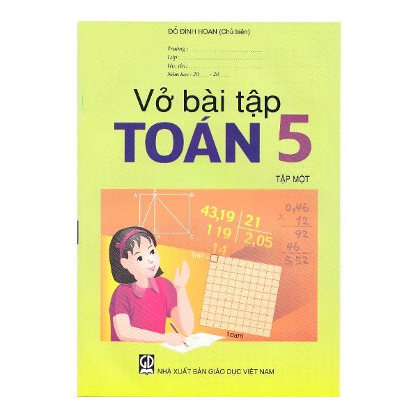 Vở Bài Tập Toán Lớp 5 - Tập 1 (Tái Bản 2020)
