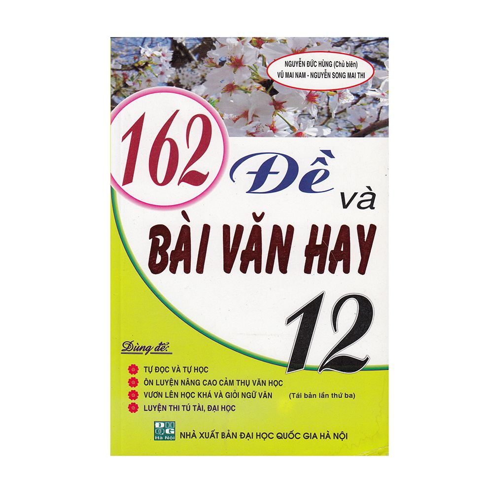 162 Đề Và Bài Văn Hay Lớp 12