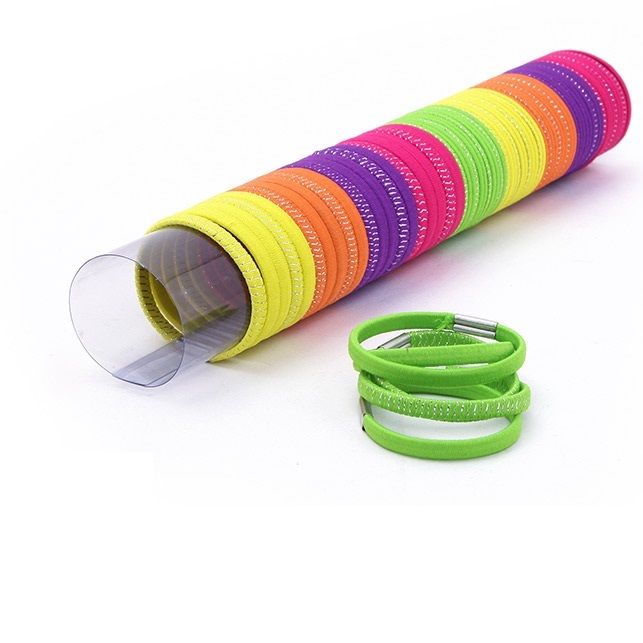 Dây Cột Tóc Trong Ống Dài 75 Cái
