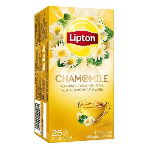 Trà Hoa Cúc Helium Chamomile - Lipton - 25 Gói x 1g
