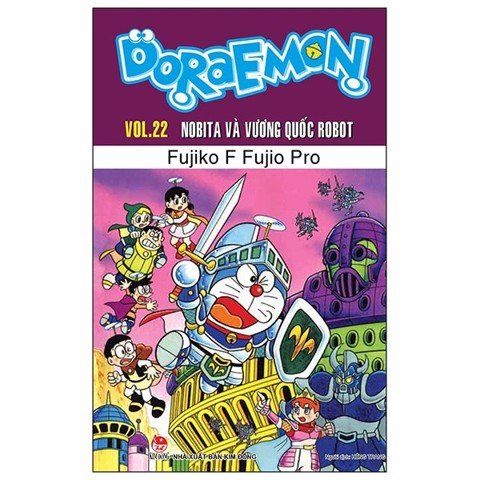 Doraemon Truyện Dài - Tập 22 - Nobita Và Vương Quốc Robot - Tái Bản 2020