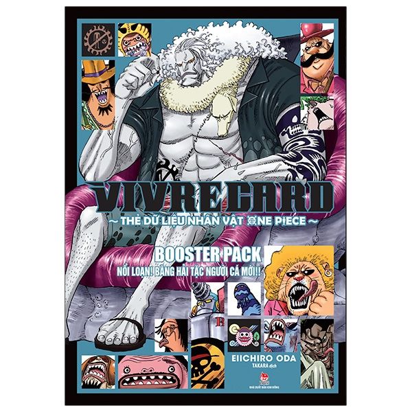 Vivre Card - Thẻ Dữ Liệu Nhân Vật One Piece Booster Pack - Nổi Loạn! Băng Hải Tặc Người Cá Mới!!