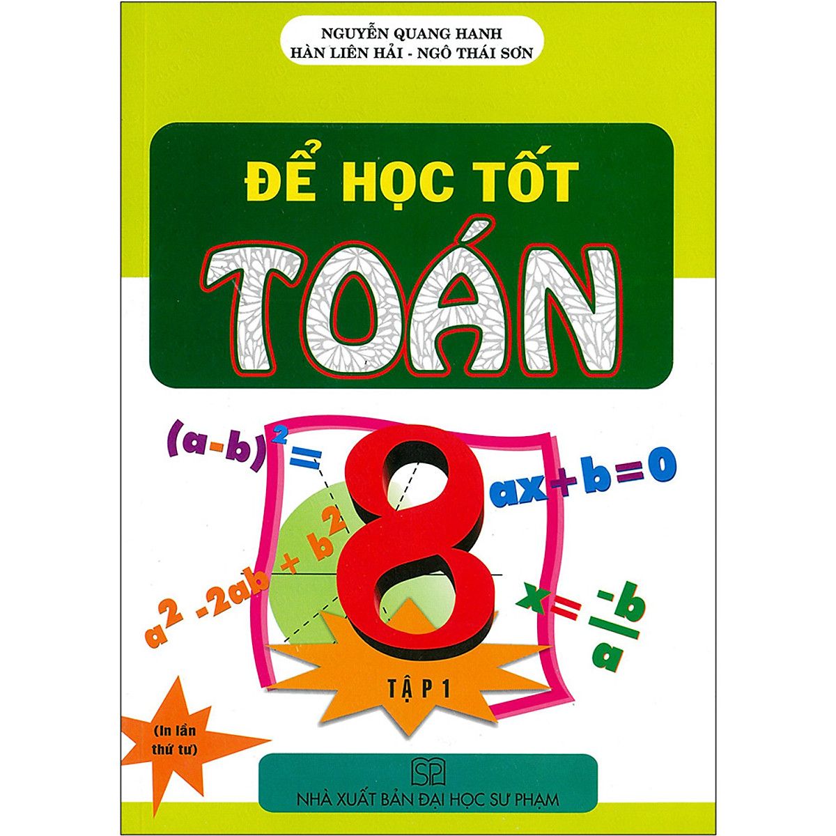 Để Học Tốt Toán Lớp 8 - Tập 1 (Tái Bản 2020)
