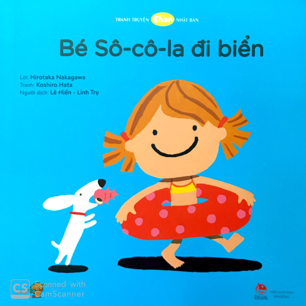 Bé Sô-Cô-La Đi Biển - Mogu Mọt Sách