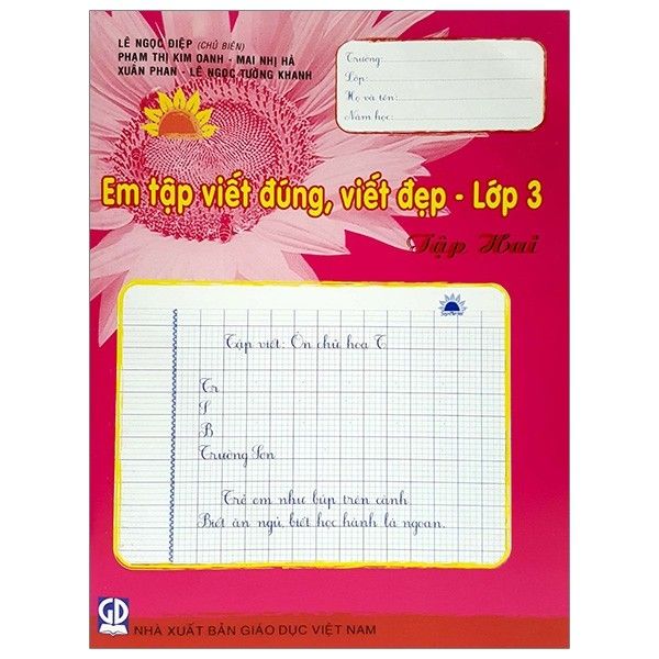 Em Tập Viết Đúng, Viết Đẹp Lớp 3 - Tập 2
